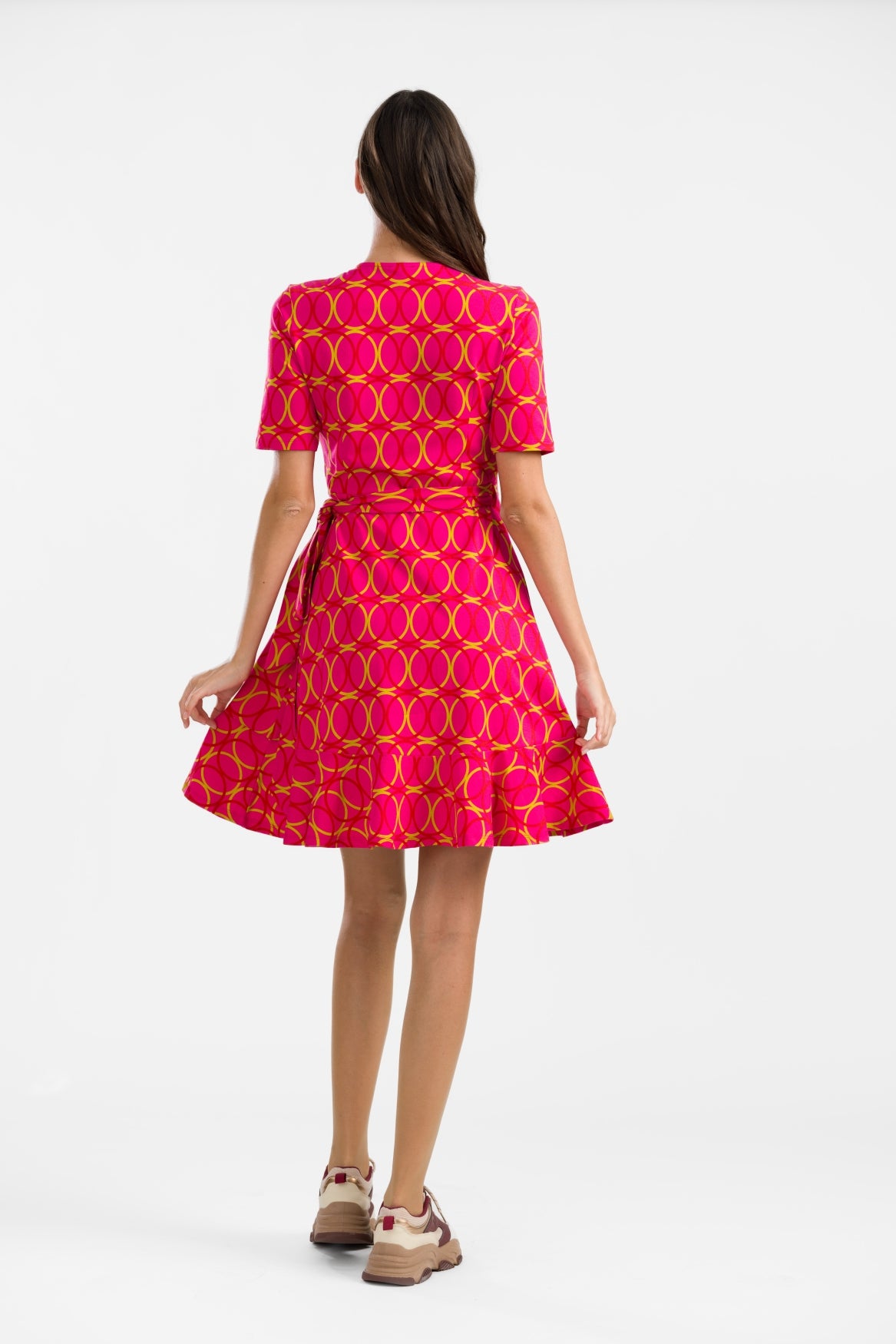 Julia Wrap Dress | Bubble Beat