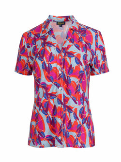 Lena Blouse Short Sleeve | Dragonfly Disco