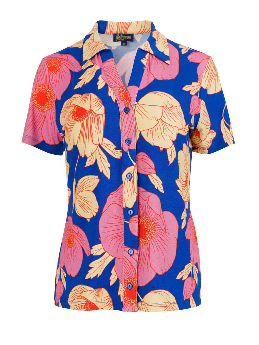 Lena Blouse Short Sleeve | Poppy Love