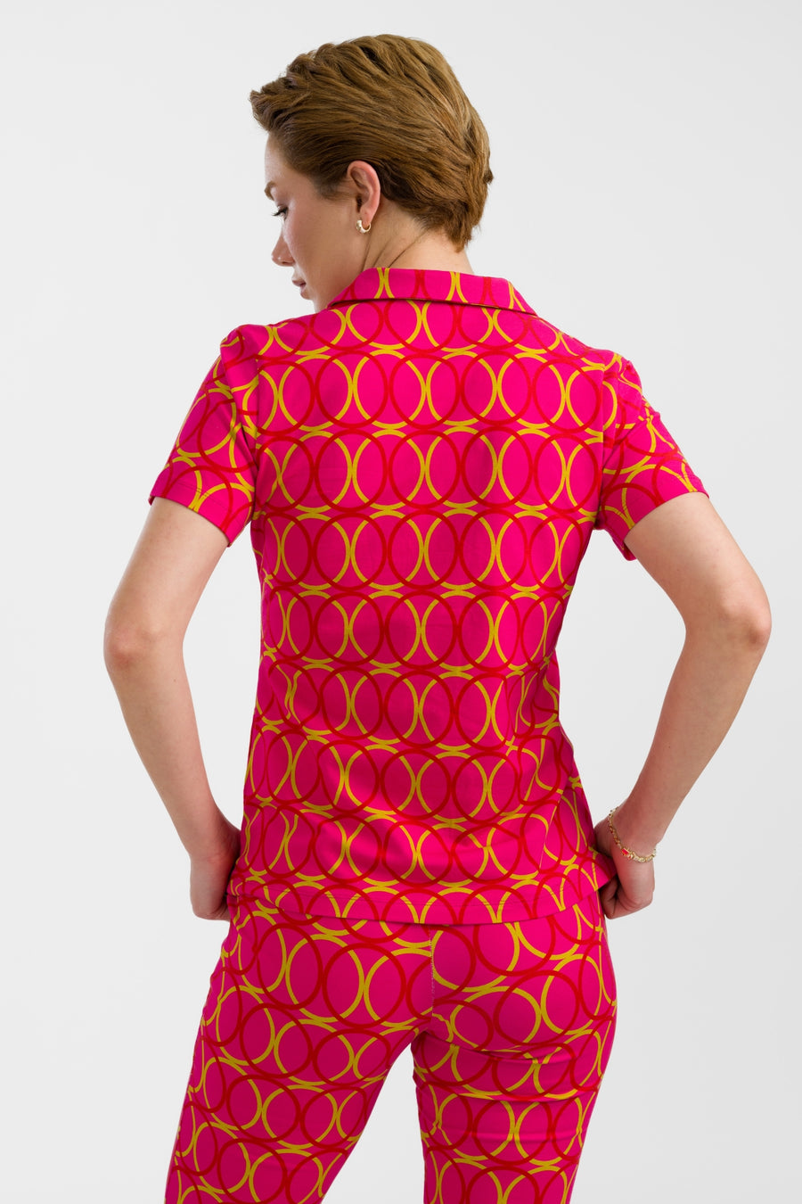 Lena Blouse Short Sleeve | Bubble Beat