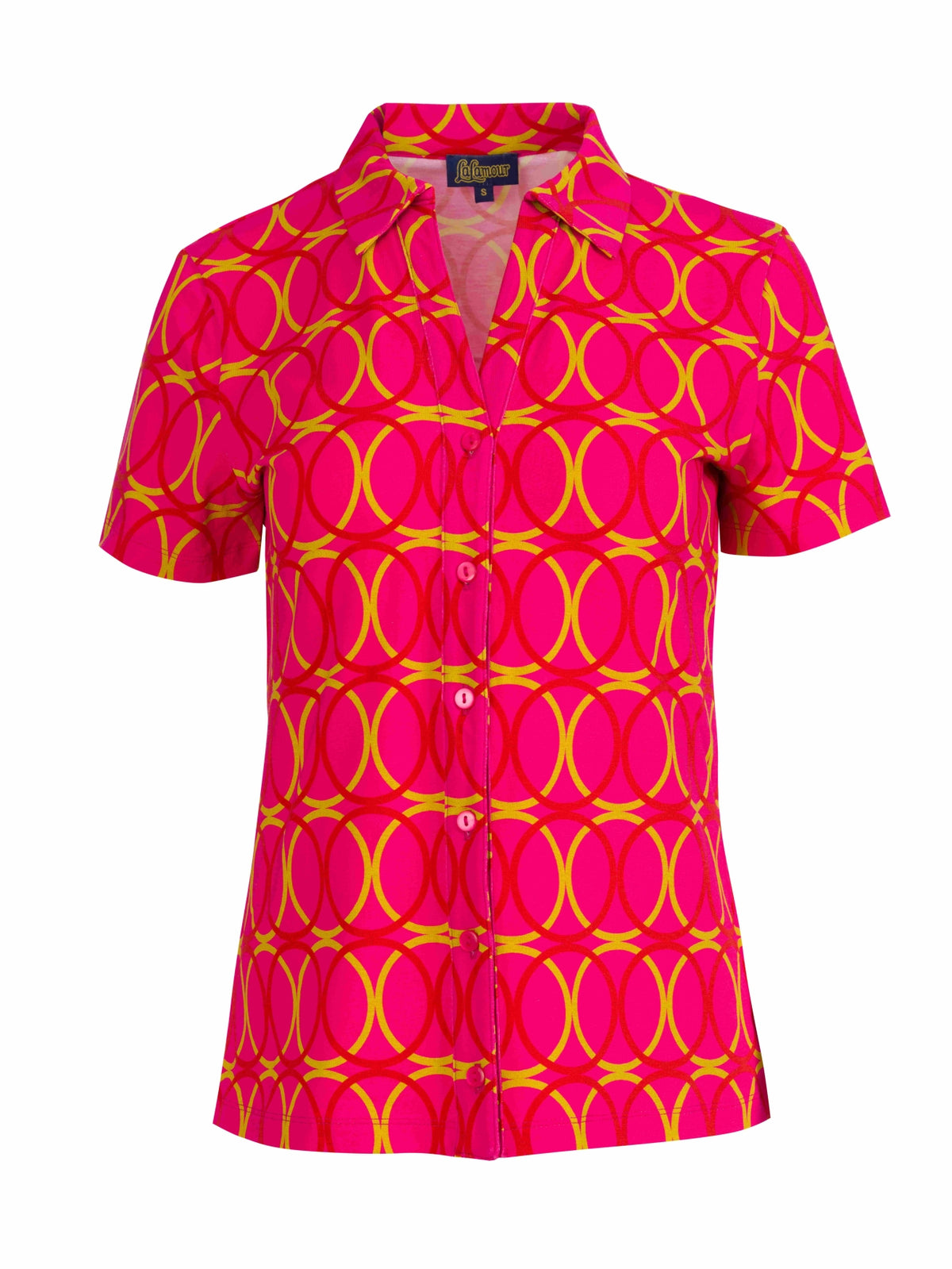 Lena Blouse Short Sleeve | Bubble Beat