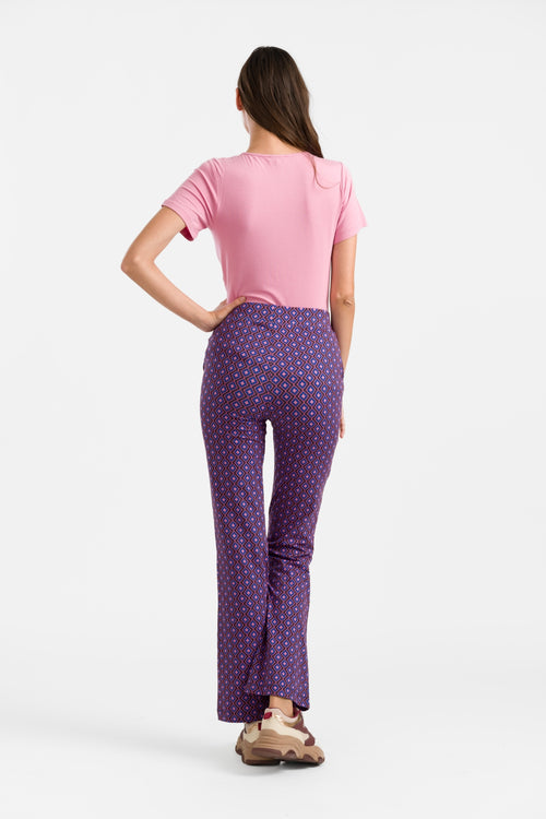 Lieke Flared Pants | Funky Squares