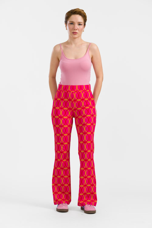 Lieke Flared Pants | Bubble Beat