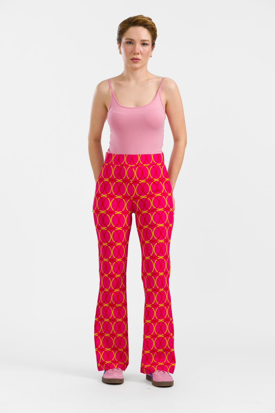 Lieke Flared Pants | Bubble Beat