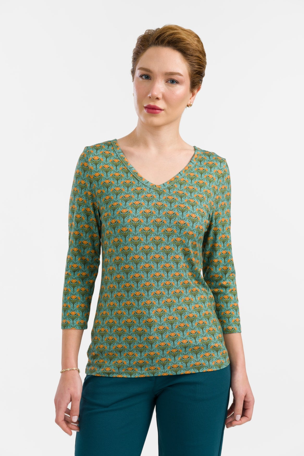 Lynn Top 3/4 Sleeve | Blooming