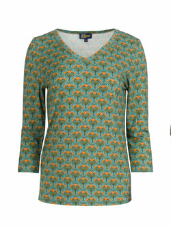 Lynn Top 3/4 Sleeve | Blooming