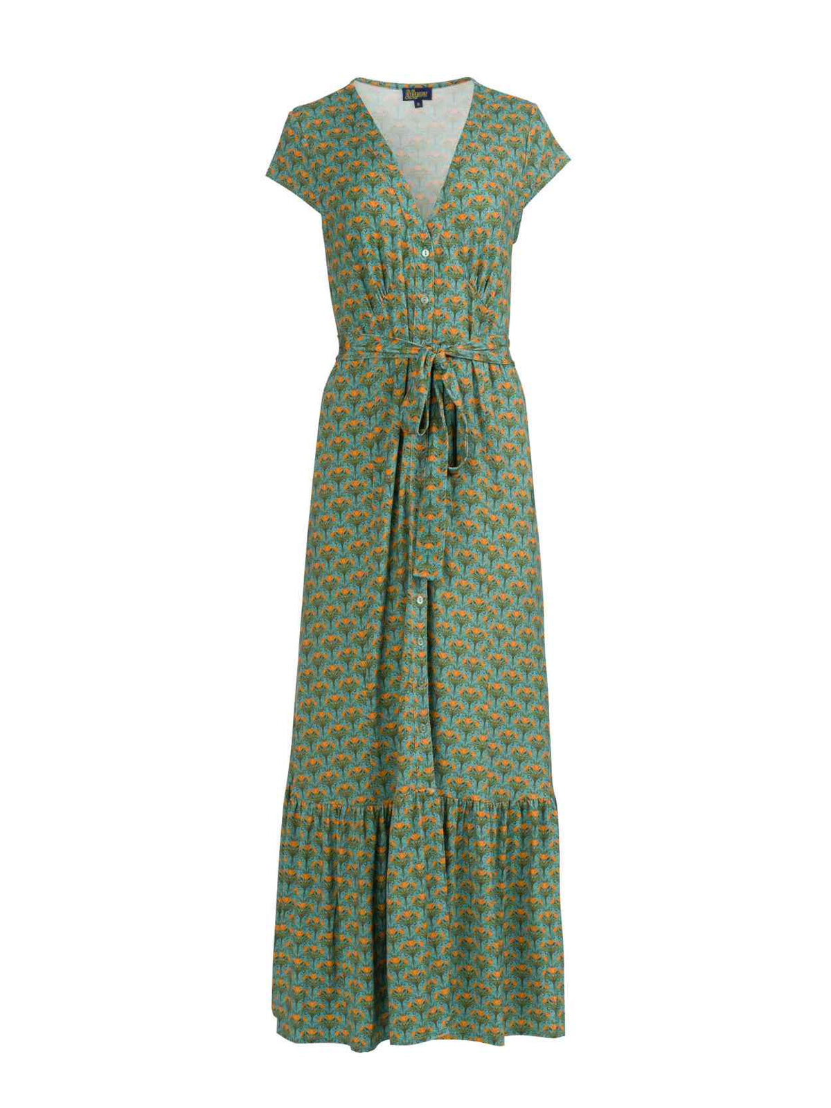 Maud Maxi Dress Short Sleeve | Blooming