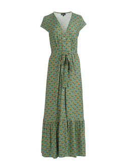 Maud Maxi Dress Short Sleeve | Blooming