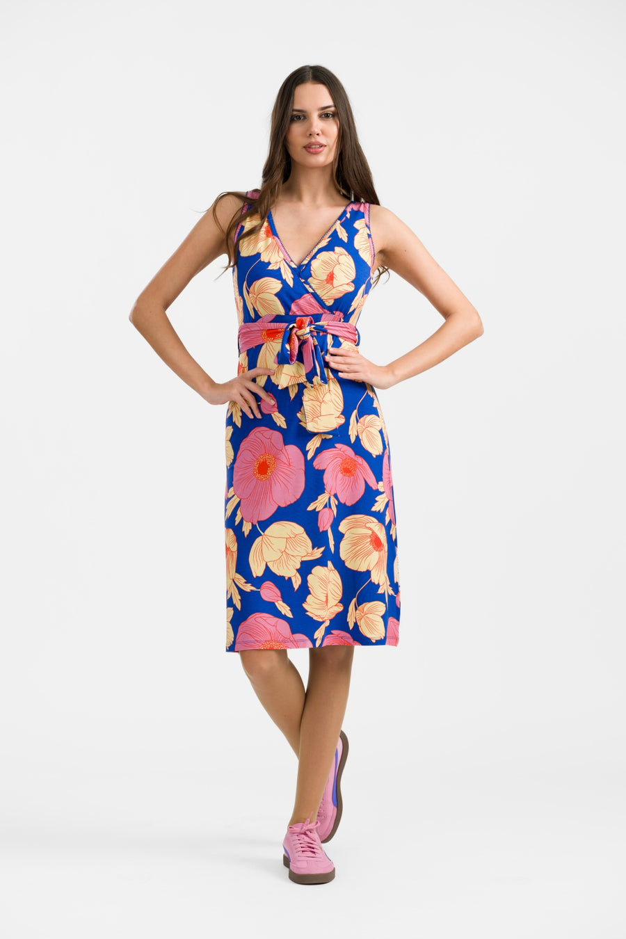 Milly Dress Sleeveless | Poppy Love