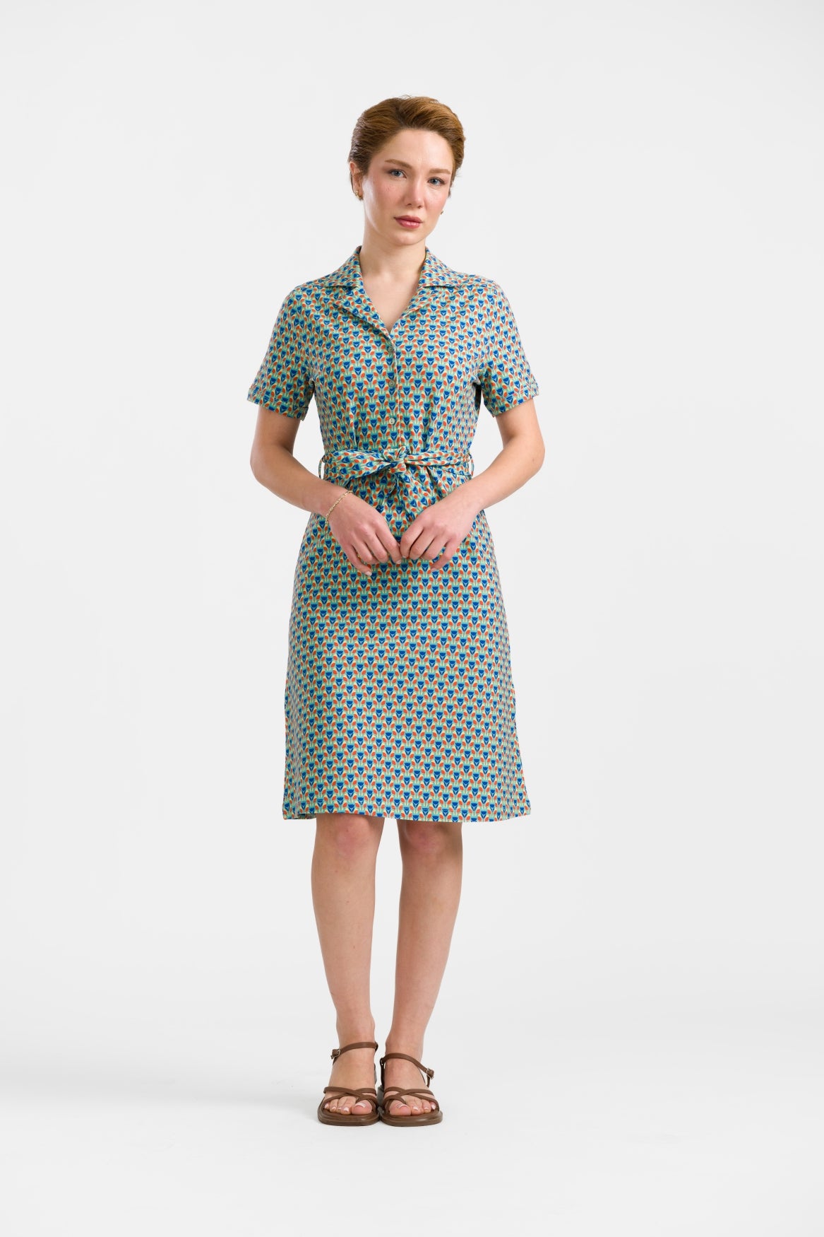 Monique Dress Short Sleeve | Robin