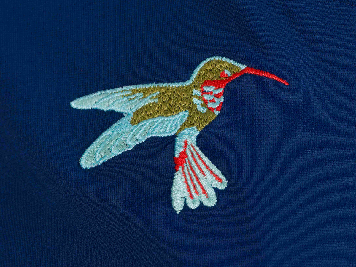 Nora Bomber Jacket | Punta Di Roma Navy