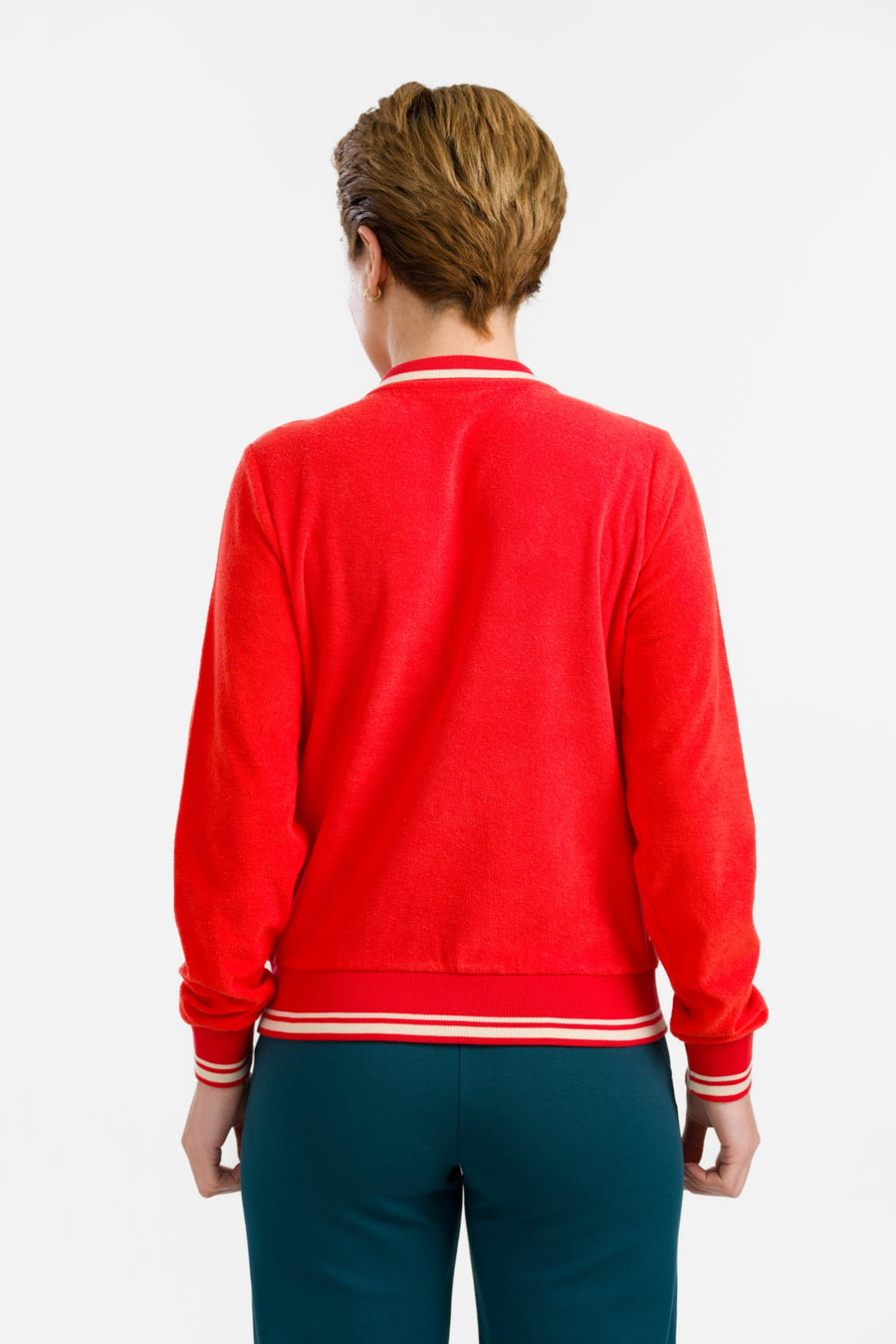 Nora Bomber Jacket | Red