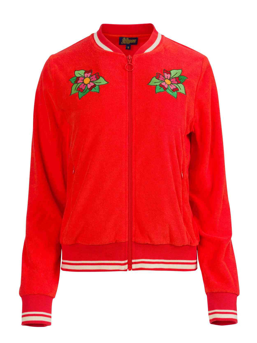 Nora Bomber Jacket | Red