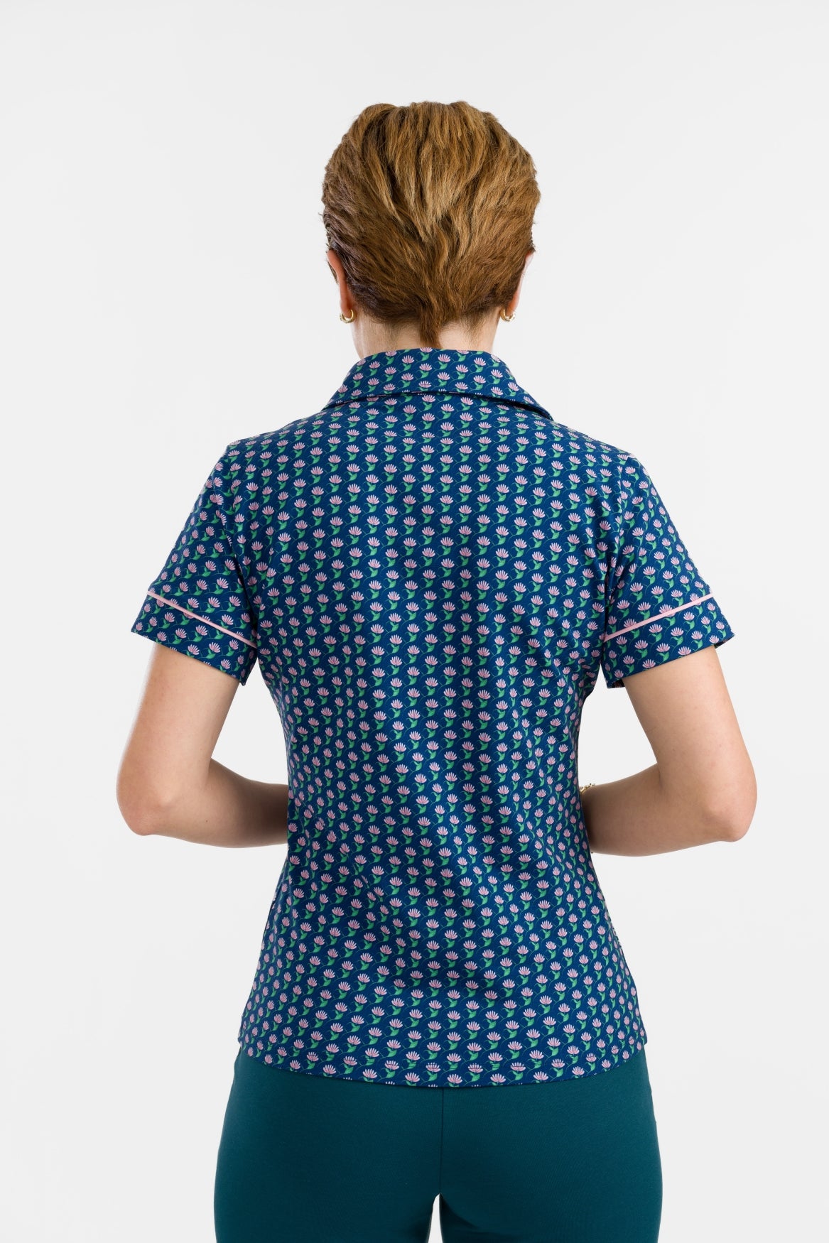 Sara Blouse Short Sleeve | What About Flowers