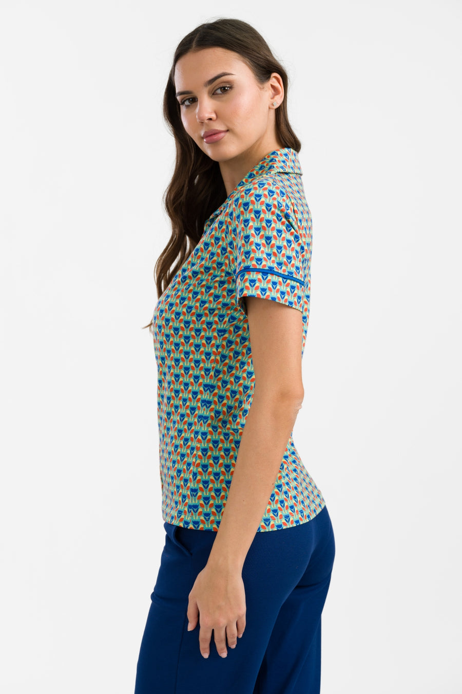 Sara Blouse Short Sleeve | Robin