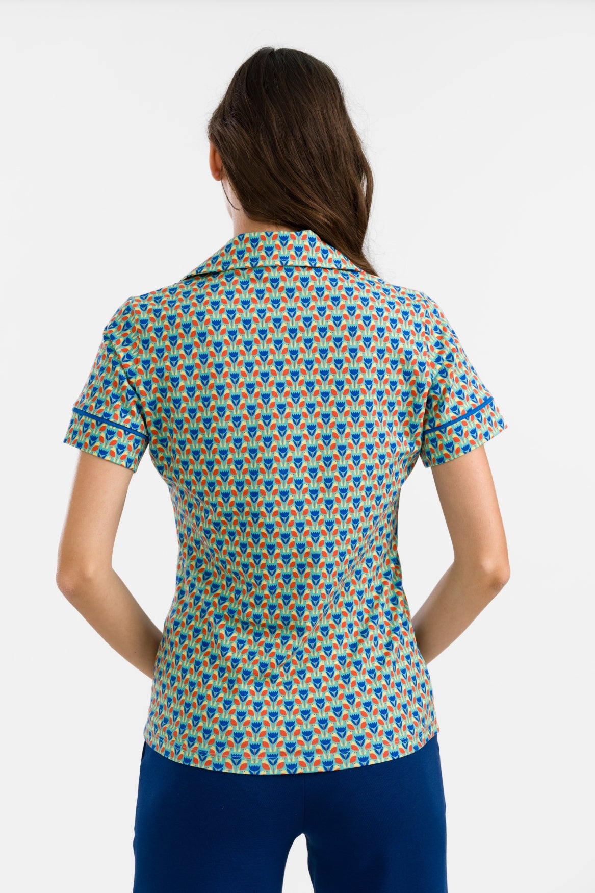 Sara Blouse Short Sleeve | Robin