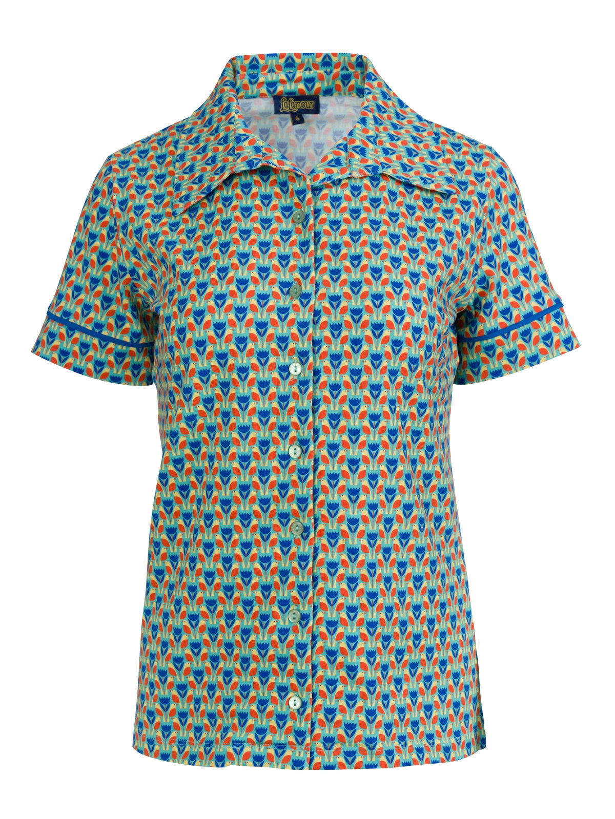 Sara Blouse Short Sleeve | Robin