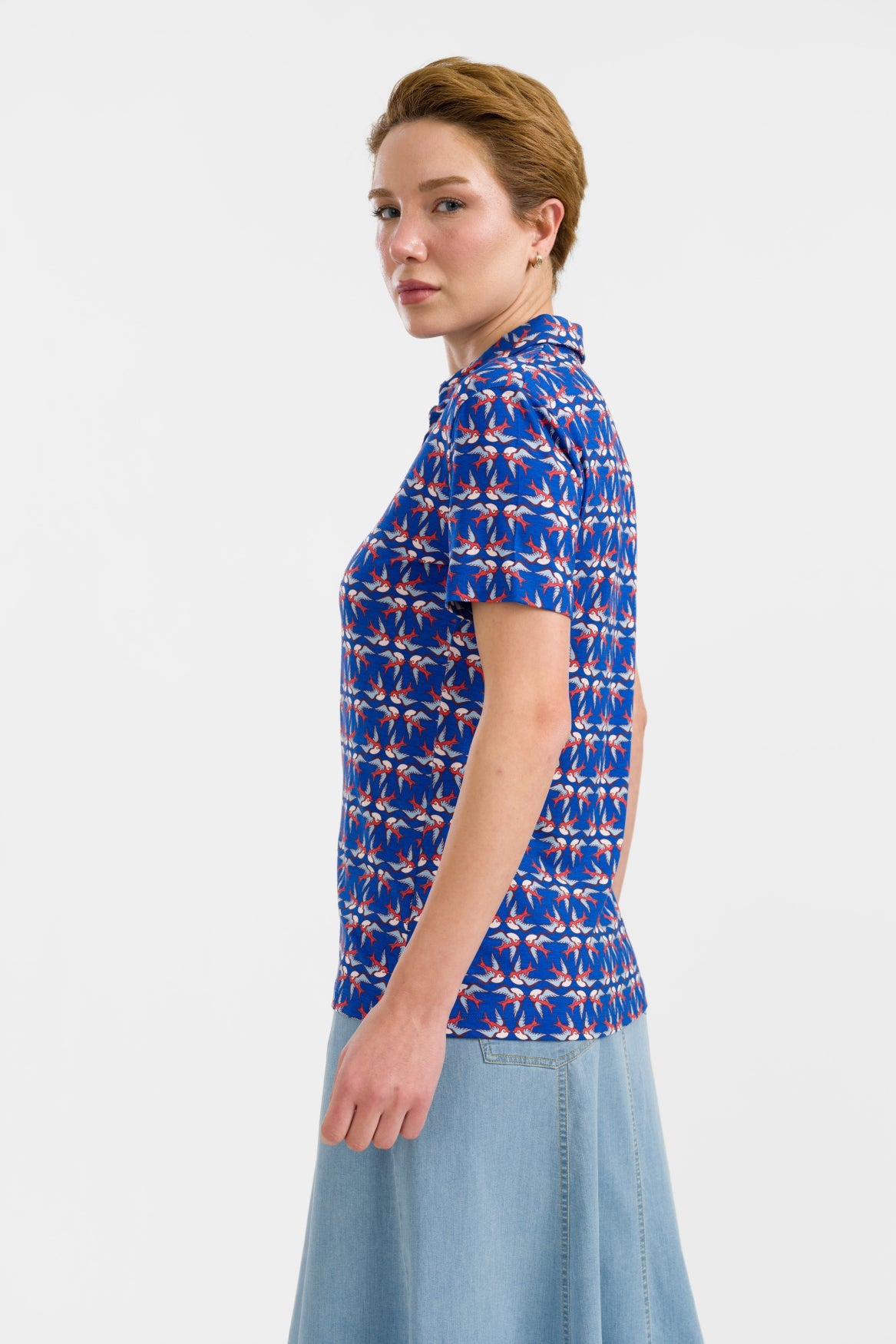 Sill Blouse Short Sleeve | Free Bird