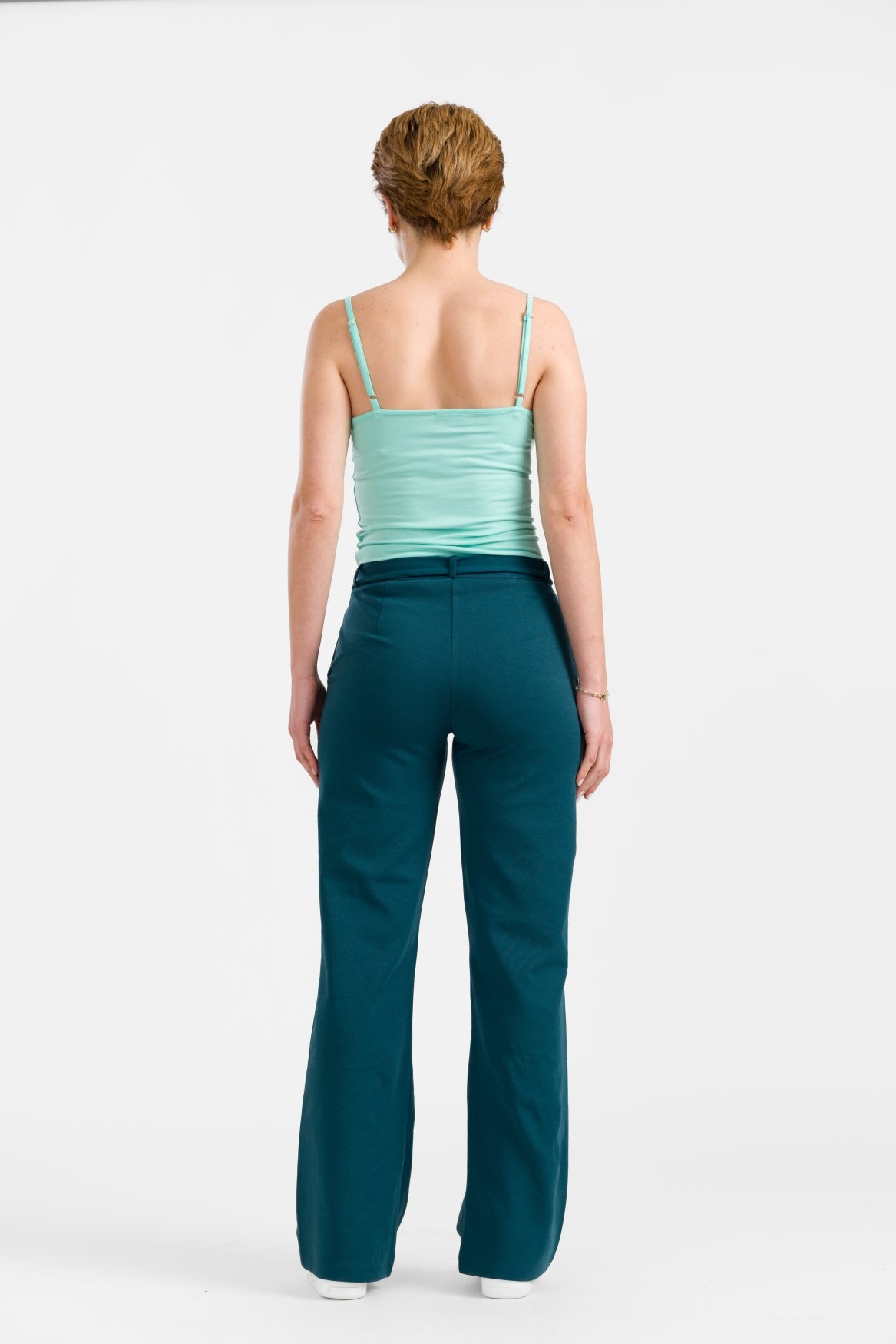 Sue Trousers | Punta Di Roma Petrol
