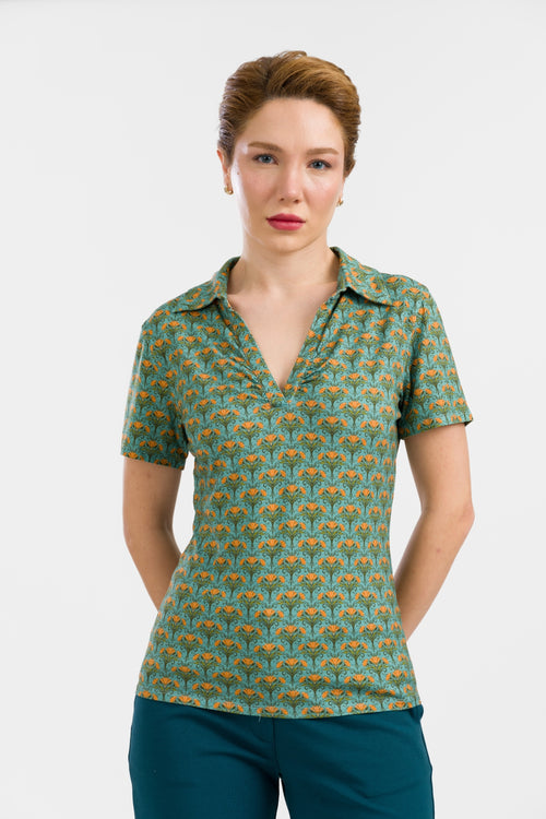 Suzy Top Short Sleeve | Blooming