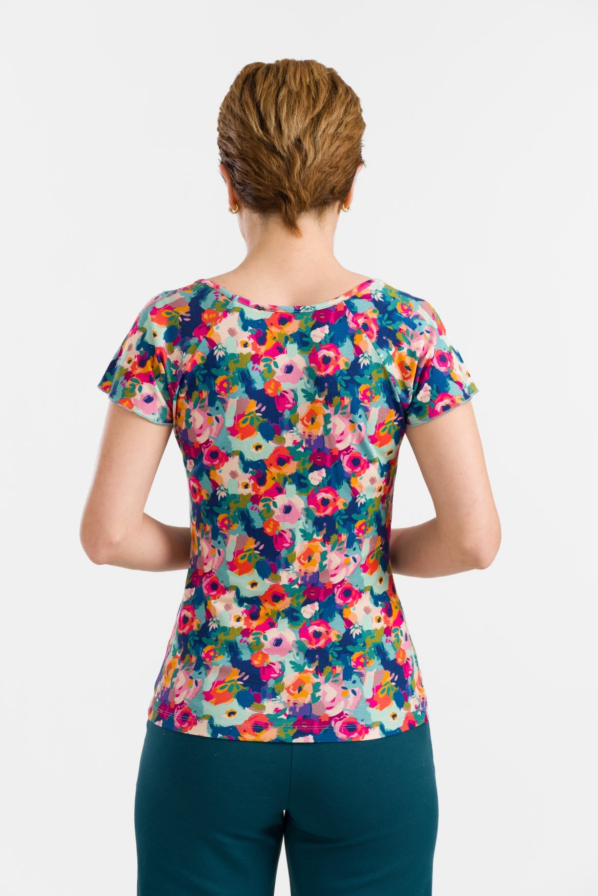 Butterfly Top Short Sleeve | Potpourri