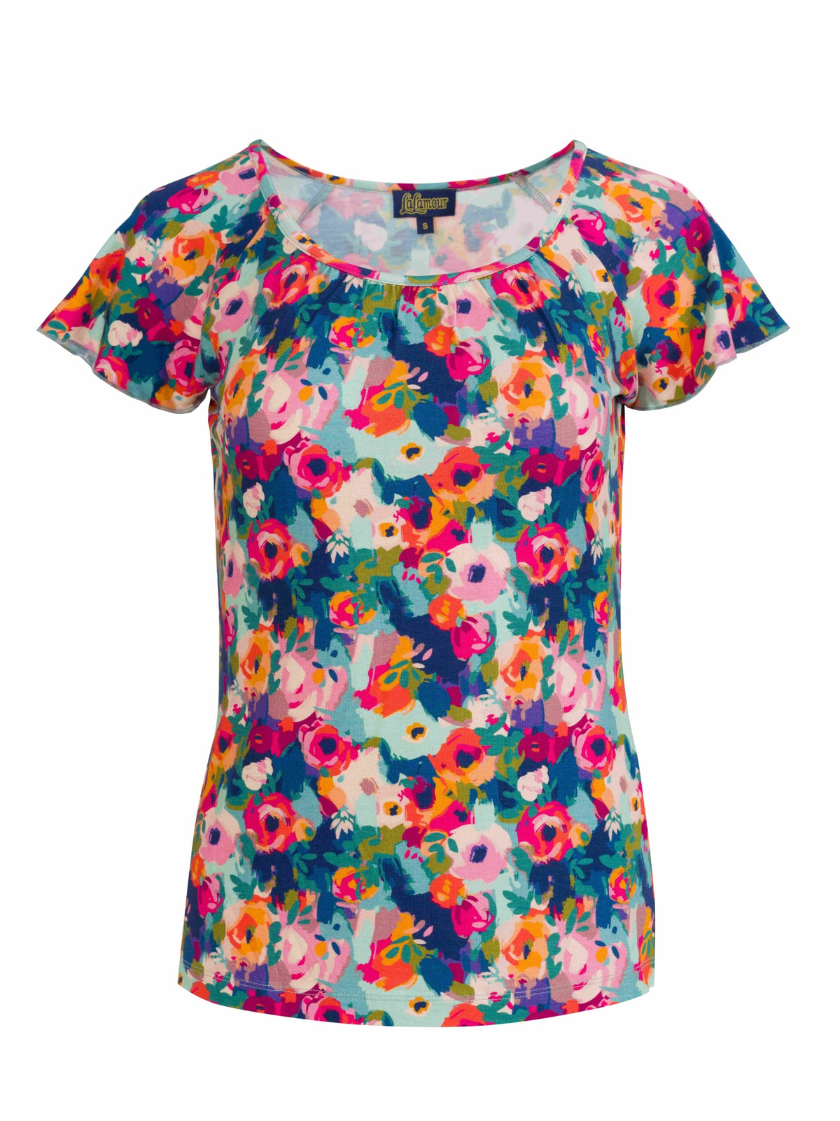 Butterfly Top Short Sleeve | Potpourri