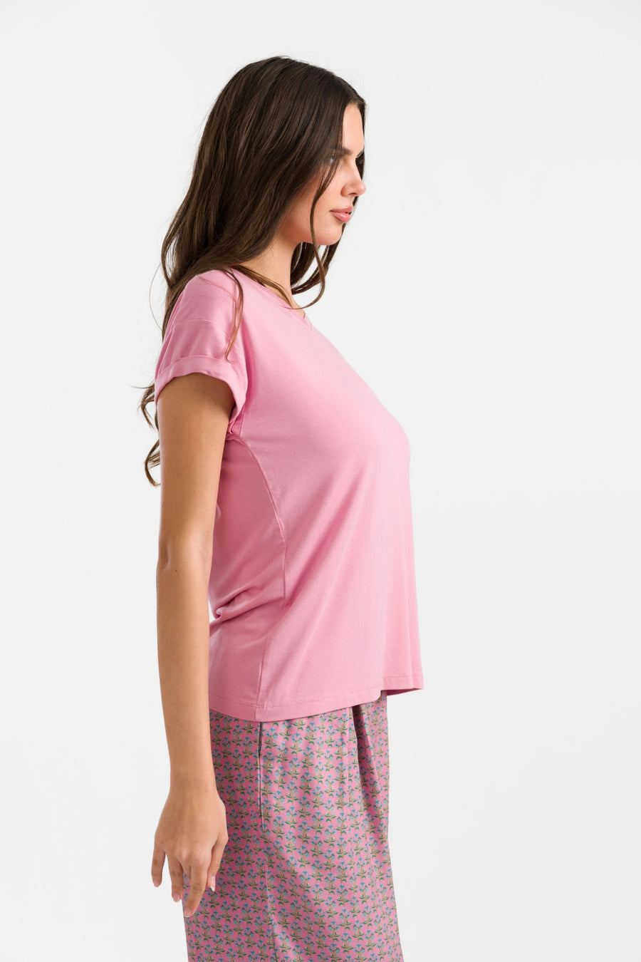 Vera Top | Plain Pink