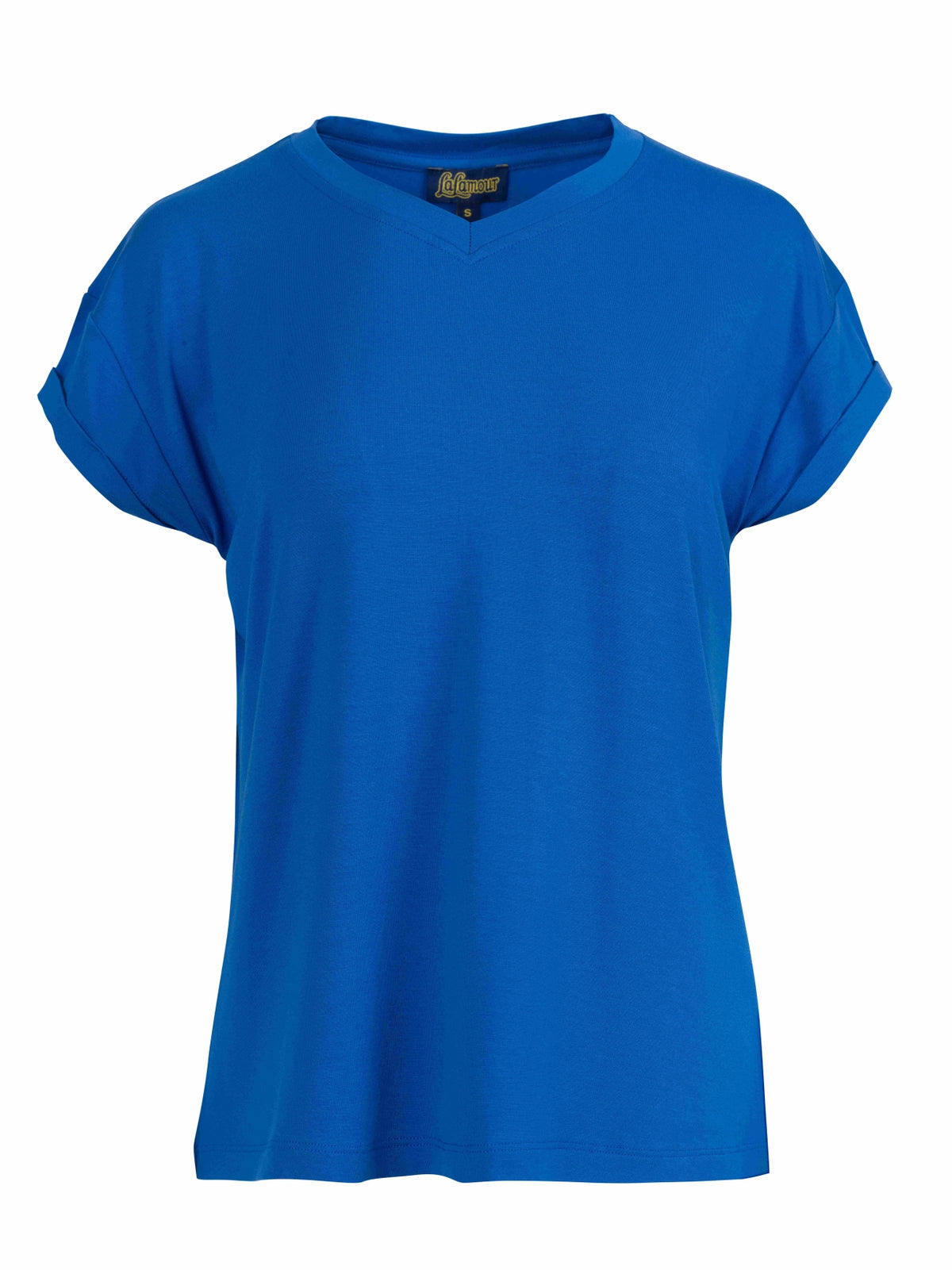 Vera Top | Plain Blue