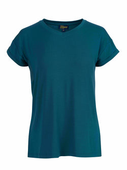 Vera Top | Plain Petrol