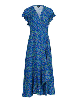 Yara Wrap Dress | Cherry Blossom