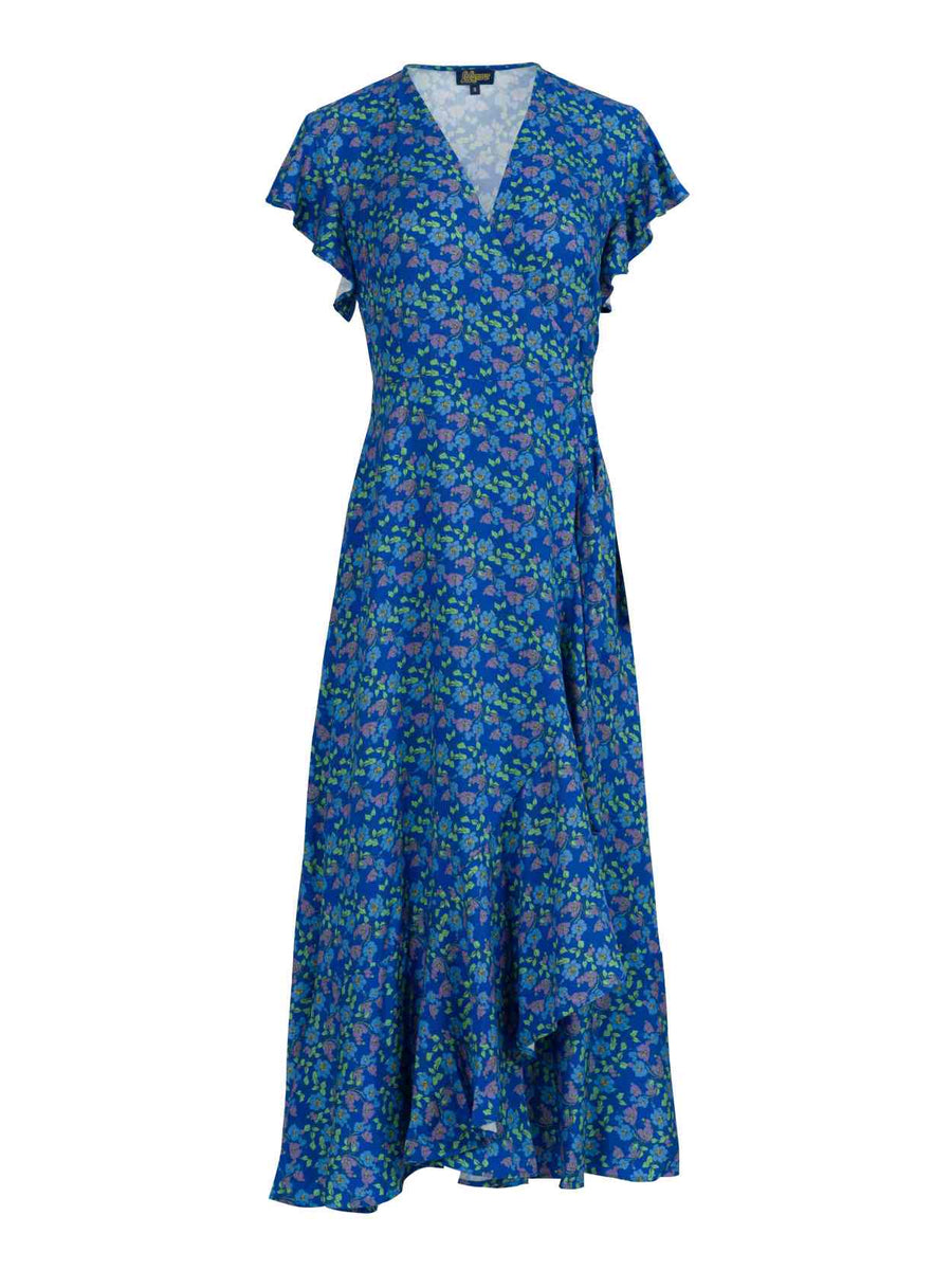 Yara Wrap Dress | Cherry Blossom