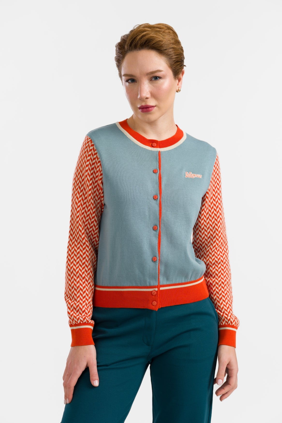 Knitwear Cardigan | Flowers