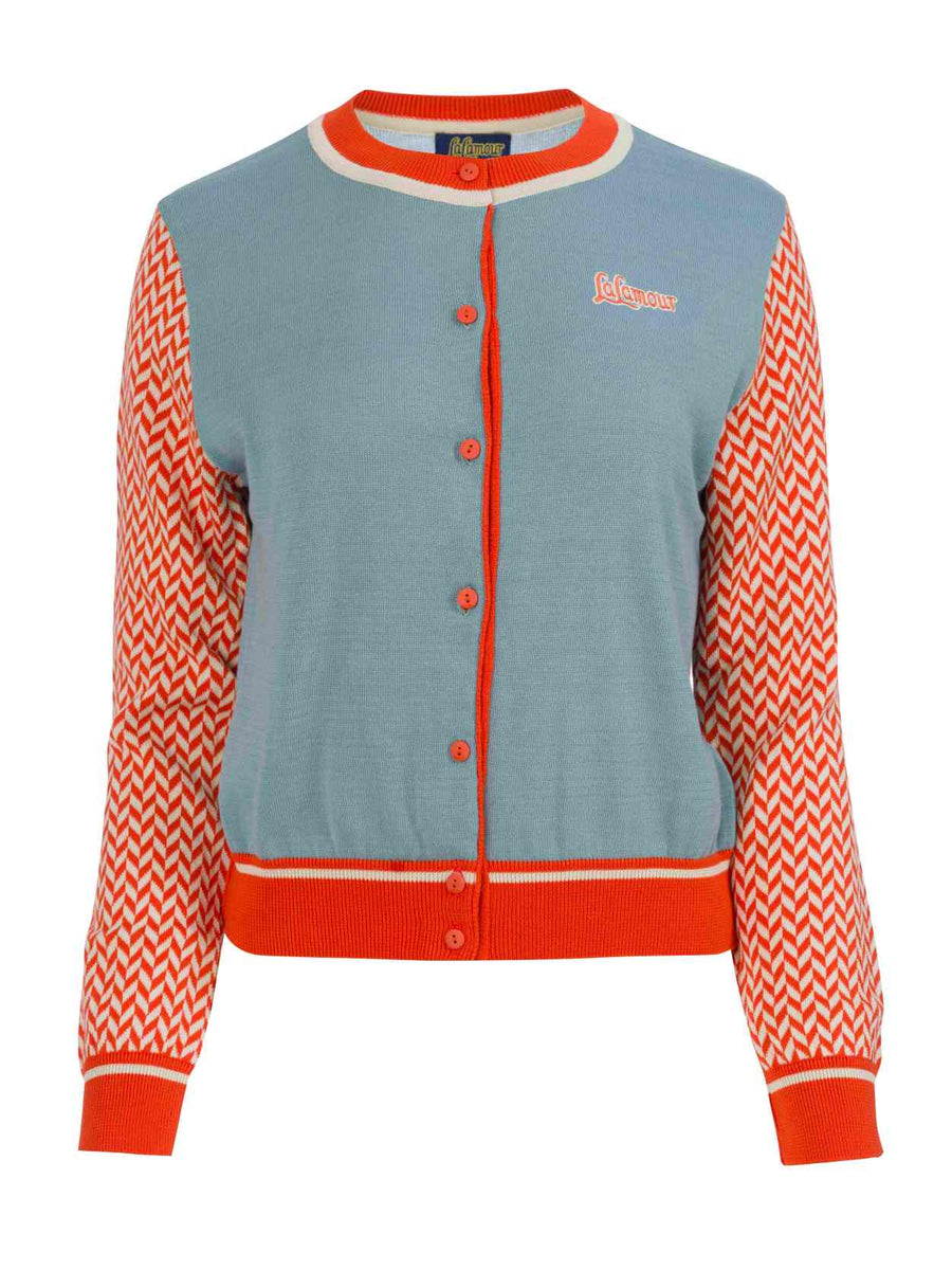 Knitwear Cardigan | Flowers