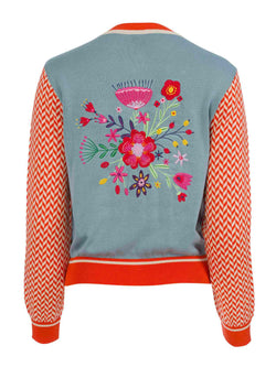 Knitwear Cardigan | Flowers