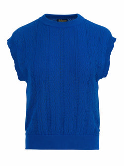 Knitwear Pippa Top | Blue