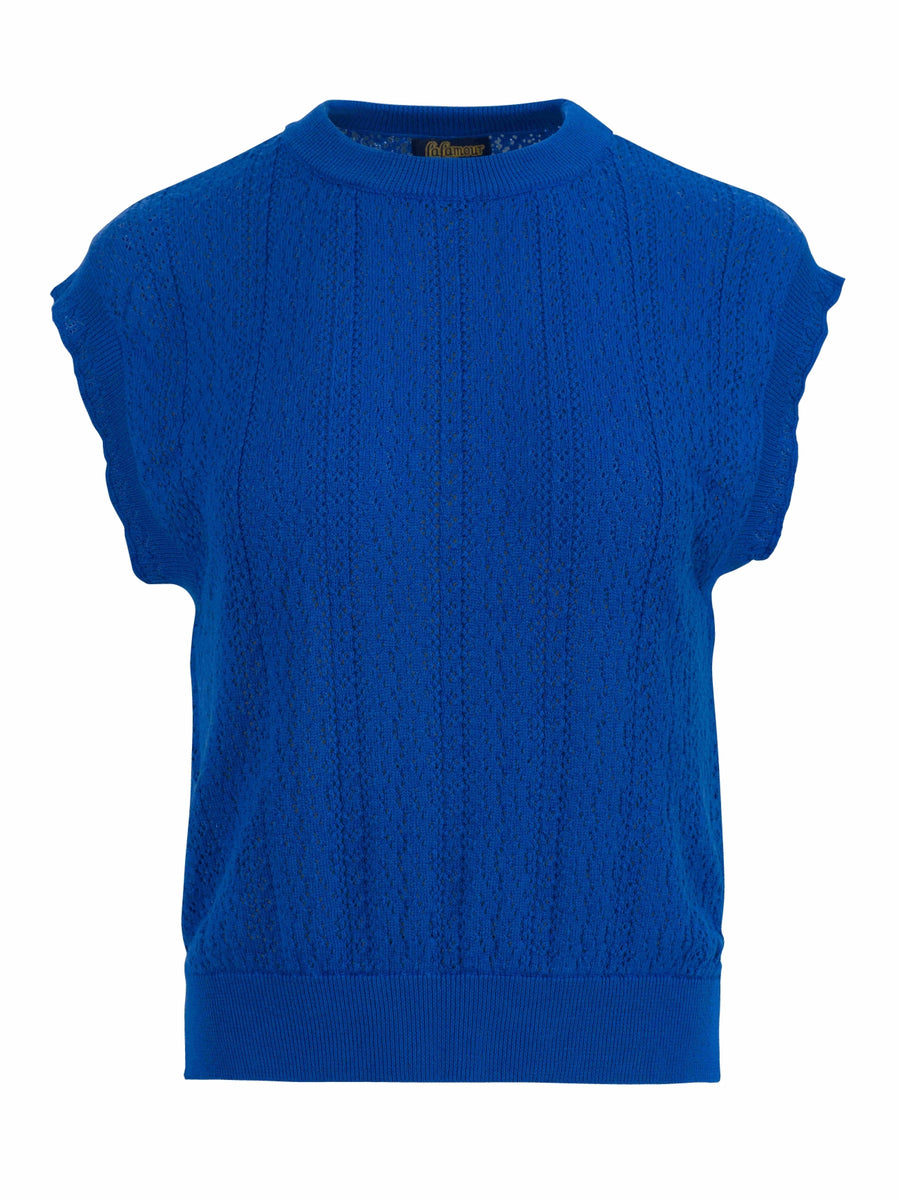 Knitwear Pippa Top | Blue