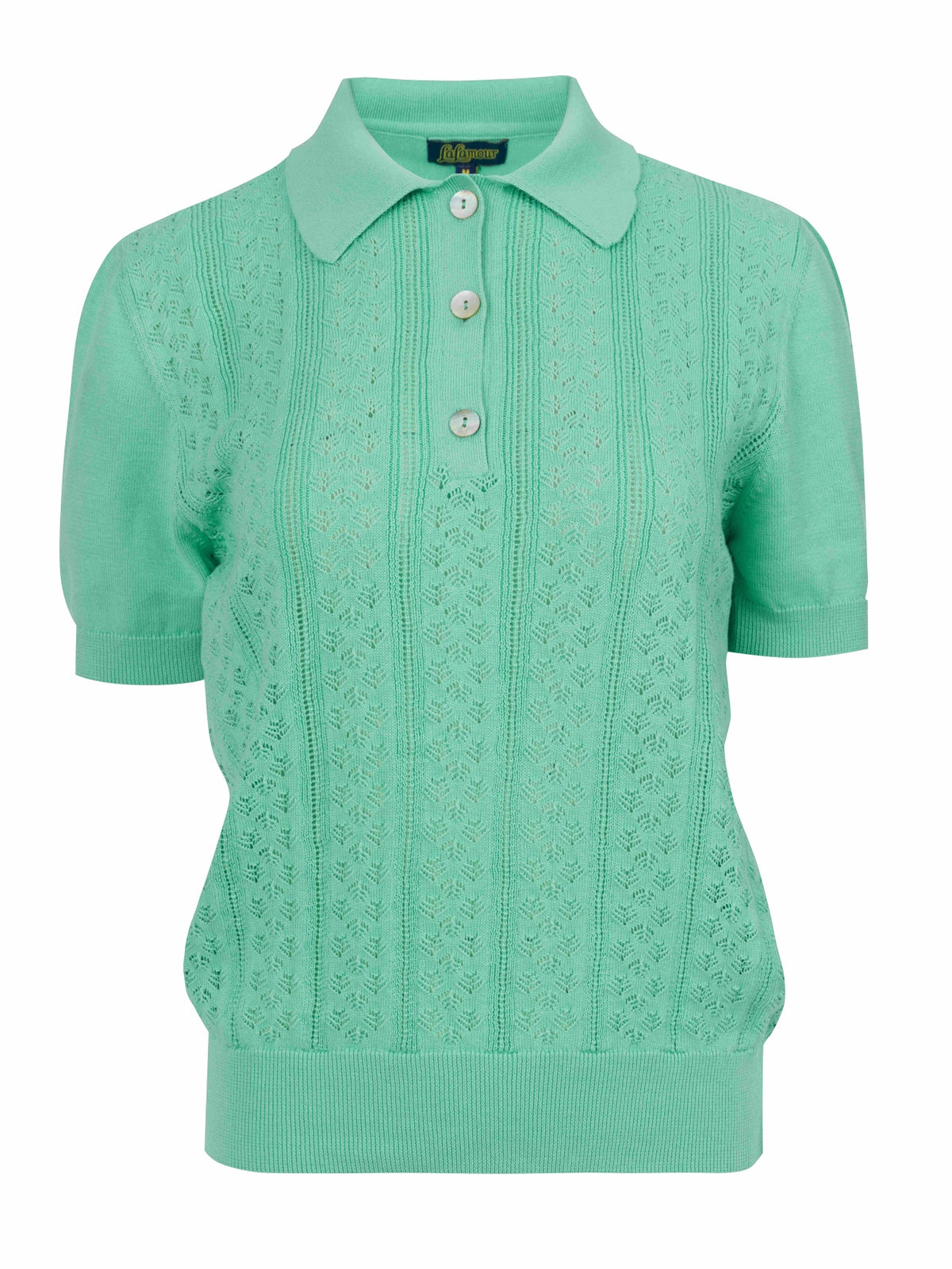 Knitwear Romy Top | Turquoise