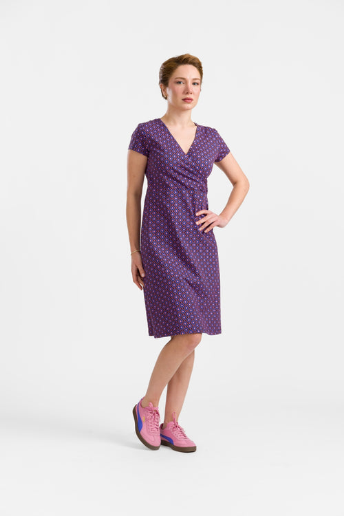 Chrissy Cross Dress Grown-On Sleeve | Funky Squares