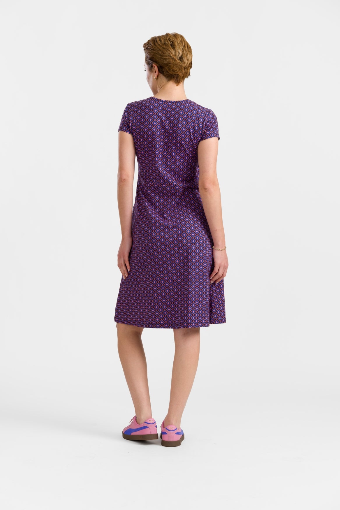 Chrissy Cross Dress Grown-On Sleeve | Funky Squares