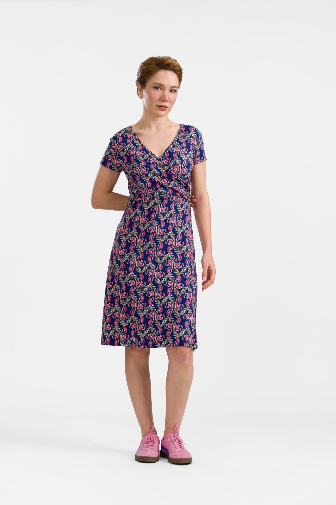 Chrissy Cross Dress Grown-On Sleeve | Carmen