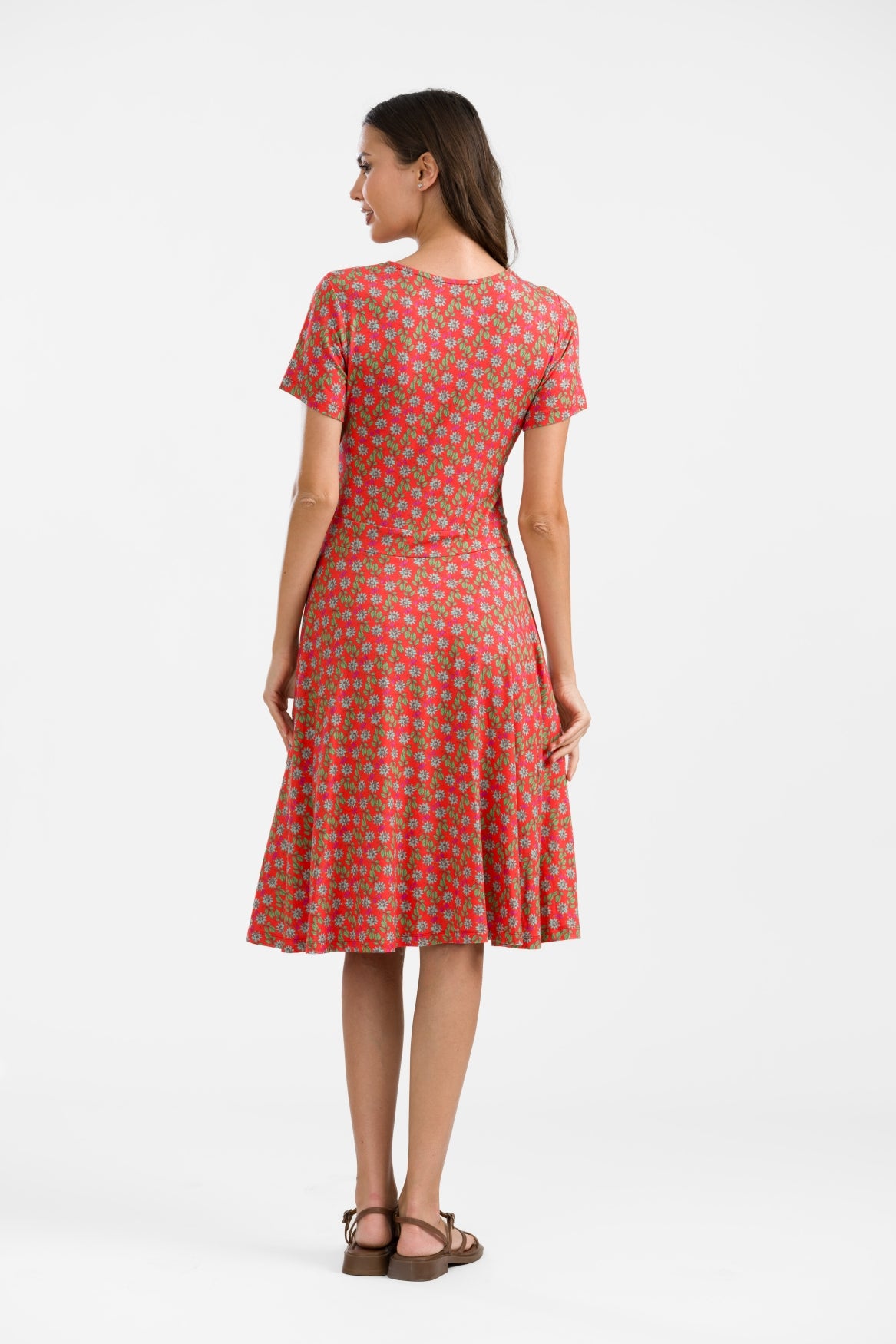 Daisy Dress Short Sleeve | Tropical Tango