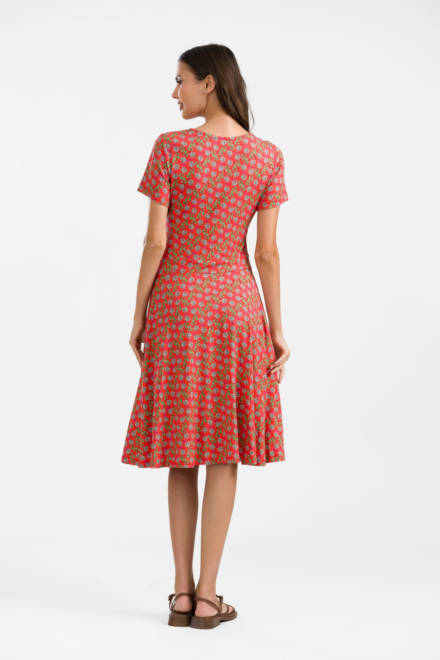 Daisy Dress Short Sleeve | Tropical Tango