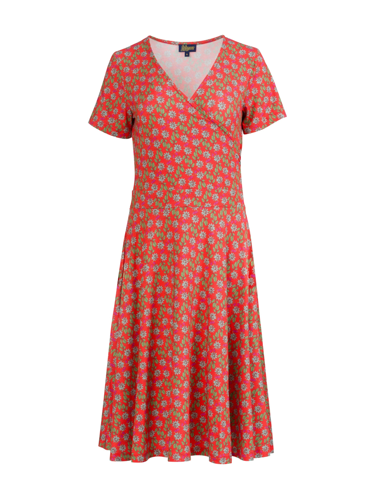 Daisy Dress Short Sleeve | Tropical Tango