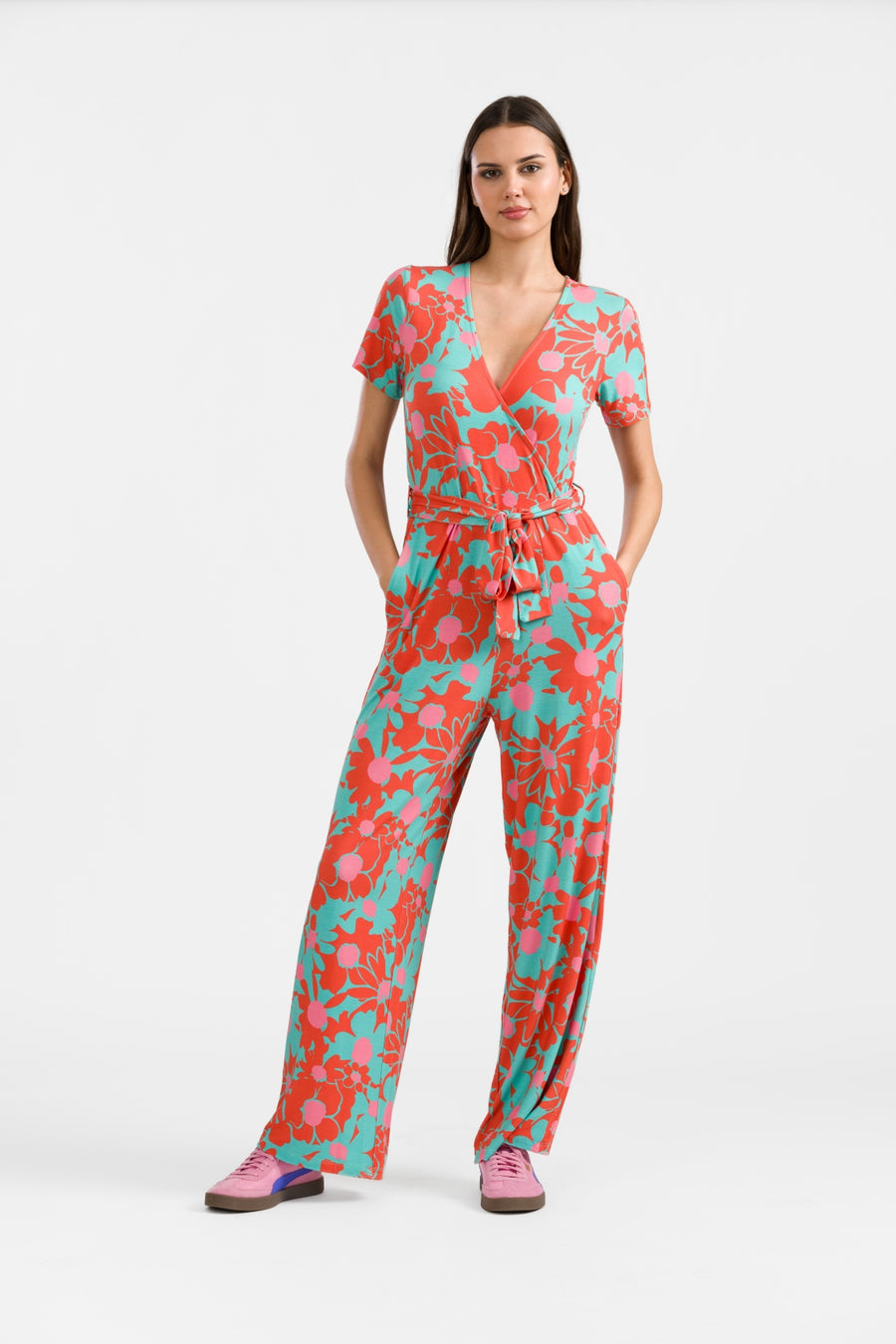 Diana Jumpsuit Short Sleeve | Flower Soup