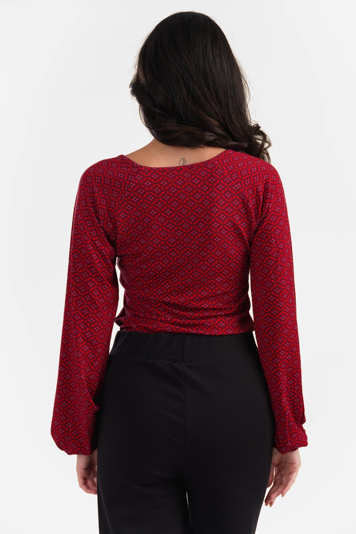 Jasmine Top | Lisbon Red