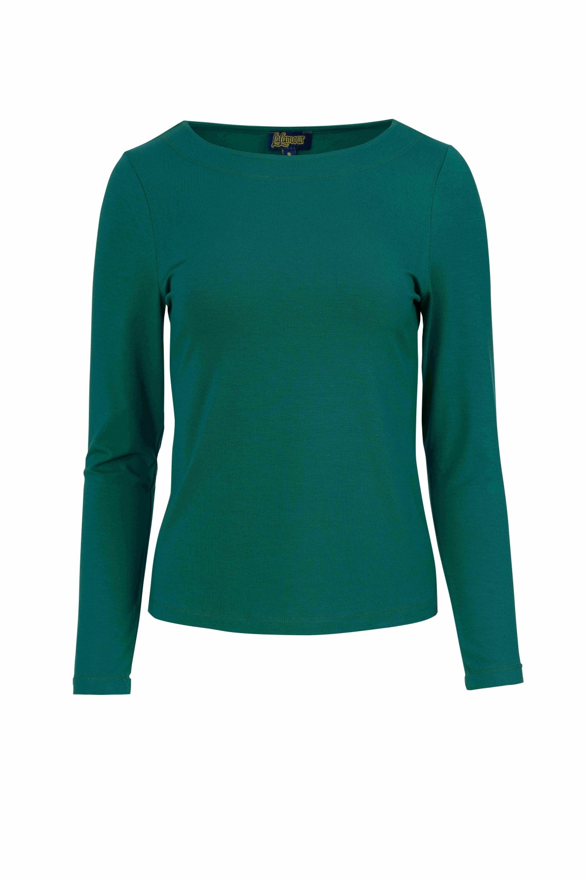 Puck Top | Ecovero Plain Green