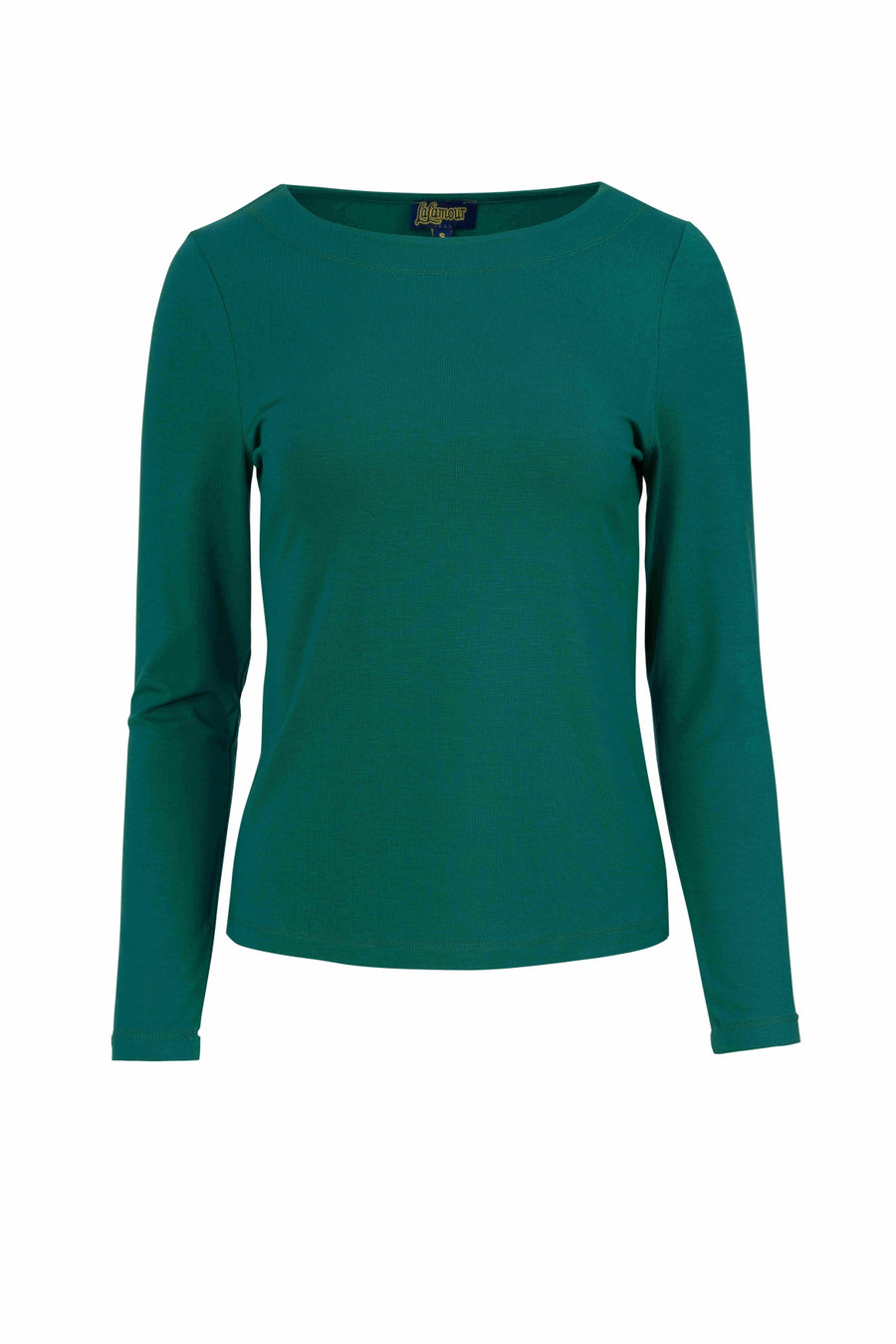 Puck Top | Ecovero Plain Green