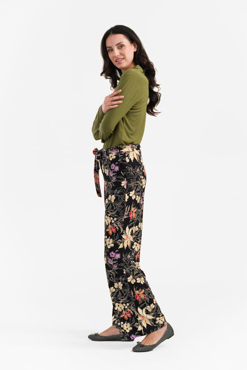 Sue Trousers | Botanical Flower