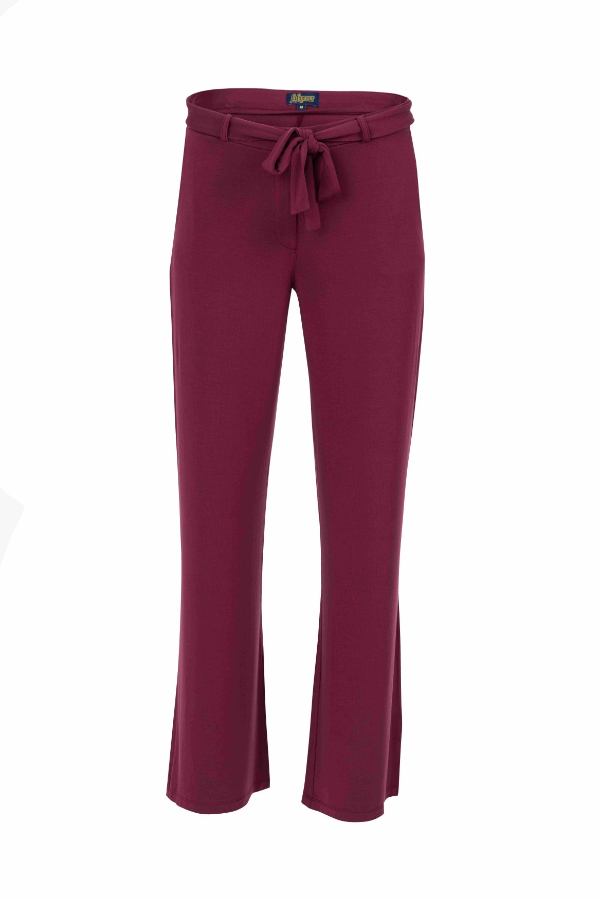 Sue Trousers | Micro Plain Tawny Port