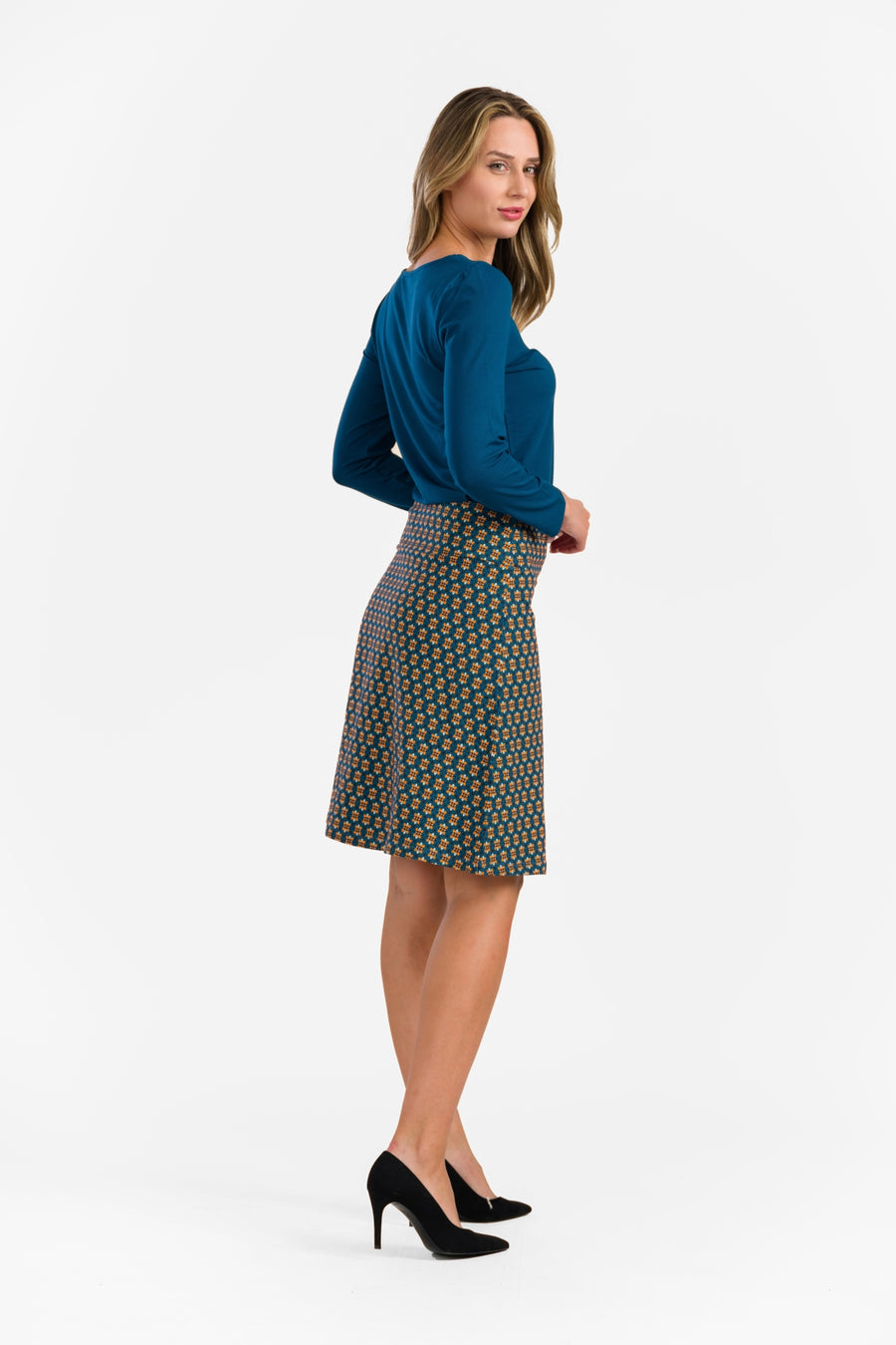 Esmee Skirt | Porto Blue